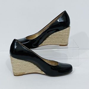 Antonio Melani Black Wedges Size 7